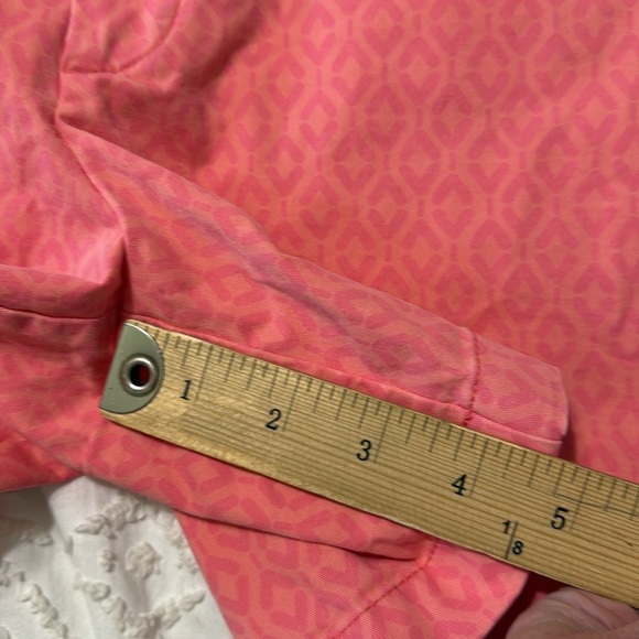Le Tigre Pink Patterned Women’s Shorts With 5” Inseam Size 10 - Picture 7 of 8